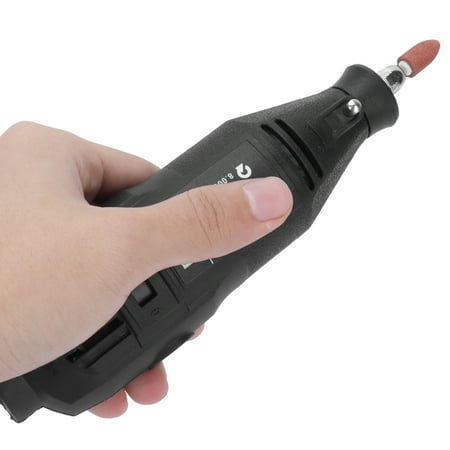 

esptrs Mini Electric Grinder 130W Hand‑Held DIY Grinding Drilling Machine US 110V 50/60HZ Grinding Supplies