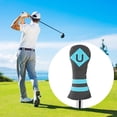 thumbnail image 4 of Funda para palos de golf Macarena Cubierta de cabeza de palo de golf negro azul U, 4 of 8