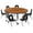 Oak, variant on Flash Furniture Emmy Mobile 47.5" Circle Wave Flexible Laminate Activity Table Set with 12" Student Stack Chairs, Oak/Black