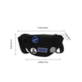 thumbnail image 3 of Small Waist Bag, Stylish Travel Gear, Lightweight Design, Adjustable Strap, Fashionable Accessory, For Gym Workouts, Sports Activities, Daily Use, Durable Polyester Material, Compact Size, Urban, 3 of 9