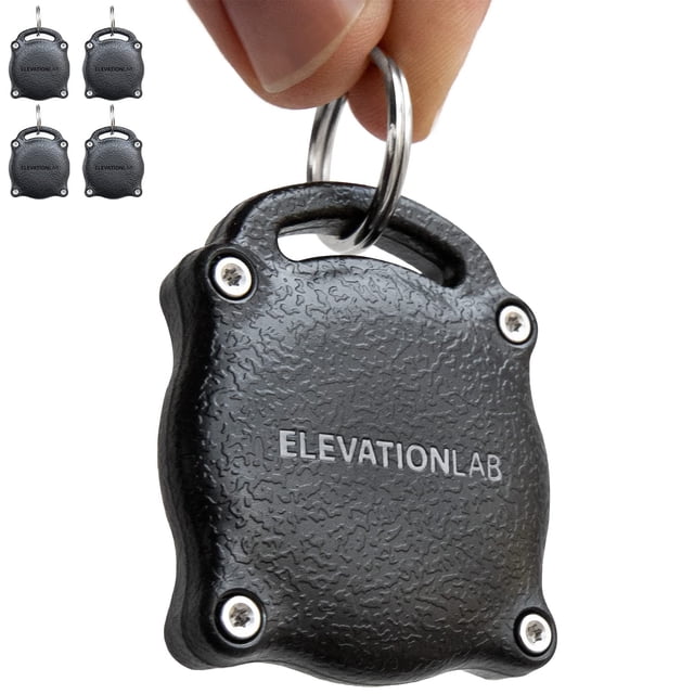 Llavero Elevation Lab AirTag TagVault Waterproof, paquete de 4