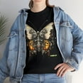 thumbnail image 5 of Unisex Heavy Cotton Abstract Butterfly Bio Punk T-Shirt 002, 5 of 5