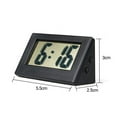 thumbnail image 3 of Cheers US Mini Car Clock Car Dashboard Clock Auto Car Truck Dashboard Time Vehicle Electronic Digital Clock Self Adhesive Bracket Digital Clock, 3 of 7