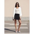 thumbnail image 5 of LMLYSoH Shrug Cardigan for Women Fashionable Lightweight Solid Color Open Front Loose Cover Up, 5 of 9