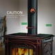thumbnail image 4 of Ventilador de estufa de leña 4 aspas chimenea activada por calor calentamiento rápido ANGGREK  Otros, 4 of 8