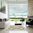 thumbnail image 6 of Ahgly Company Indoor Rectangle Contemporary Camel Brown Southwestern Area Rugs, 7' x 9', 6 of 6