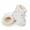 white, variant on Infant Baby Girls Boys Toddler Shoes Boots Anti-slip Warm Soft Slippers Socks