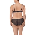thumbnail image 4 of Sujetador DKNY de encaje moderno, sin forro, negro, 38D, 4 of 6
