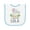 White and Light Blue, variant on Inktastic I Love My Lola Baby Terry Cloth Bib