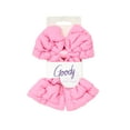 thumbnail image 4 of Goody Luxe Puffer Bow Barrette, Icy Pink Blossom, Stay-Tight Hair Clip, 1 Count, 4 of 7