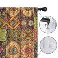 thumbnail image 4 of Pioneer Flower Floral Print Pattern Teens Curtains,Teens Insulated Curtains Set Of 2,Bedroom Essentials,Toddler Room Decor 42"x63", 4 of 5