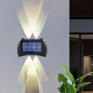 Aidoshy LED Outdoor Solar Lights, Land-scape Spotlights, Garden Lights, Wireless Solar Powered Outdoor Lights/Lighting For Yard, Walkway,Solar Street Lights Outdoor