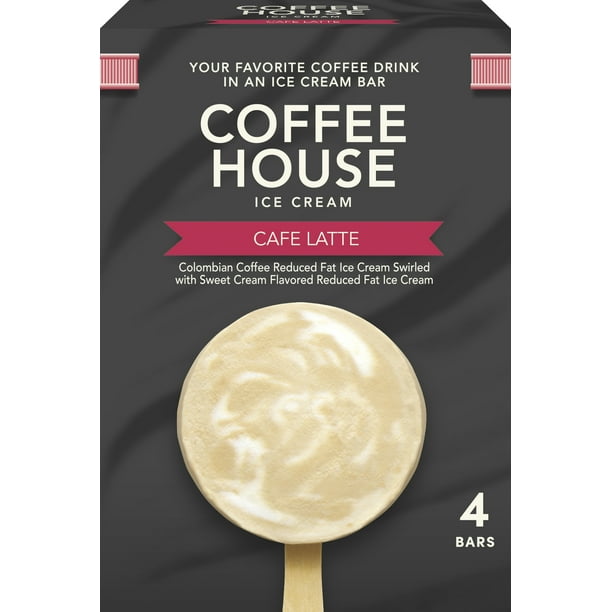 Coffee House Caf Latte Ice Cream Bar Walmart Com Walmart Com