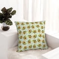 thumbnail image 6 of Pofeuu Avocado Doing Sport Print Double-sided plush pillowcase Square Throw Pillow Covers Pillows Cover for Living Room Bedroom Sofa Couch Cushion Cover（No pillow core）-24"x24", 6 of 7