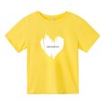 thumbnail image 3 of Ropa informal de moda coreana para niños, camiseta de algodón con estampado de letras para adolescentes, camiseta de manga corta Harajuku de verano para niño y niña, camiseta para bebé, 3 of 5