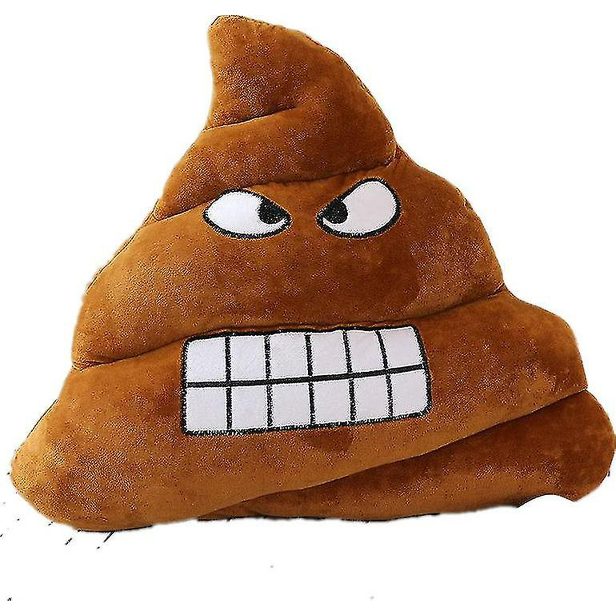 Caca Pillow Poo Angry Face Emoji Soft Toy Walmart