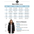 thumbnail image 6 of Wantdo Women's Puffer Jacket Windproof Winter Coat Stylish Winter Parka Jacket Black L, 6 of 7
