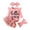 Red, variant on mgoYE Hello I'm New Here Newborn Baby Girl Outfit Ruffle Romper Tiered Tutu Dress Shorts Headband Socks Coming Home Clothes Set