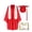 Red, variant on 2026 Graduation Outfit,Silk Graduation Costume with Tassel & CertifiCatse,Graduation Gown for Graduation Ceremony(M,White)