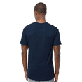 thumbnail image 3 of M&O Gold Soft Touch T-Shirt for Men, 100% Cotton Short Sleeve Taped Neck Deep Navy Tee, 4XL, 3 of 6