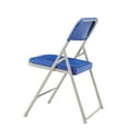 thumbnail image 5 of (Pack of 4) NPS 800 Series Premium Lightweight Plastic Folding Chair, Blue, 5 of 8