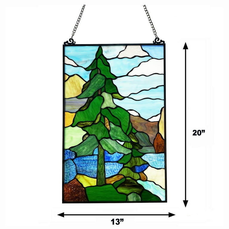 （特別価格）Stained Glass Window 特別価格）Stained Glass Window Leaded Textured Stained Glass