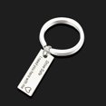 thumbnail image 3 of SPRING PARK Drive safely Letters Tag keychain charm car key Ring Gifts, 3 of 8