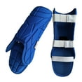 thumbnail image 2 of Almencla Baseball Batter Leg Guards, Shin Guards Teenager Compact Comfortable Versatile Equipment Protector Shin Protection Adjustable Blue, 2 of 8