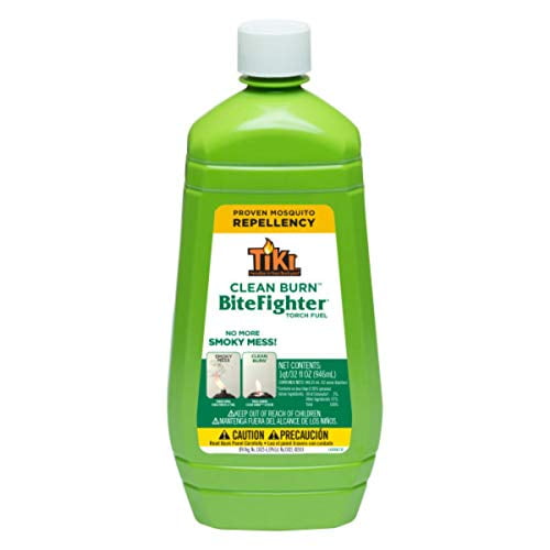 Tiki Brand (1218071) Clean Burn BiteFighter Fuel Torch Oil, 32 ounce