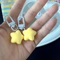 thumbnail image 3 of Fasijew Star Keychain Cute Star Charm Keychain Macaron Color Star Pendant Keychain Handbag Decoration Family Thanksgiving Pendant, 3 of 7