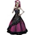 thumbnail image 3 of YTC Summit Figurine Squelette de la Morte Femme en Robe Violette Dia de Los Muertos Nouveau, 3 of 3
