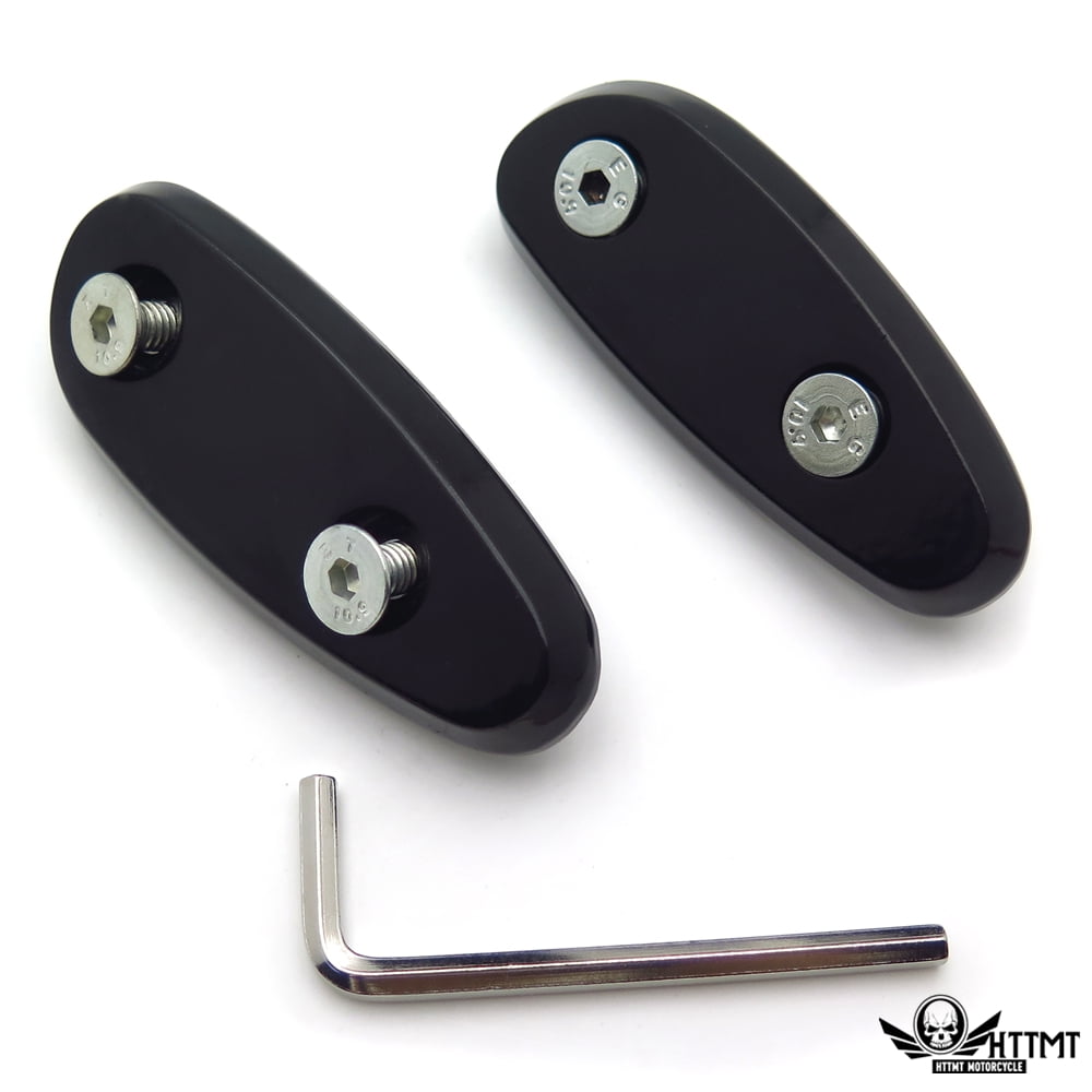 Mirror Block Off Base Plates For Suzuki Gsxr 600 750 1000 1100 Gsx-R Black 679042518400 Mirror Block Off Base Plates For Suzuki Gsxr 600 750 1000 1100 Gsx-R Black 679042518400