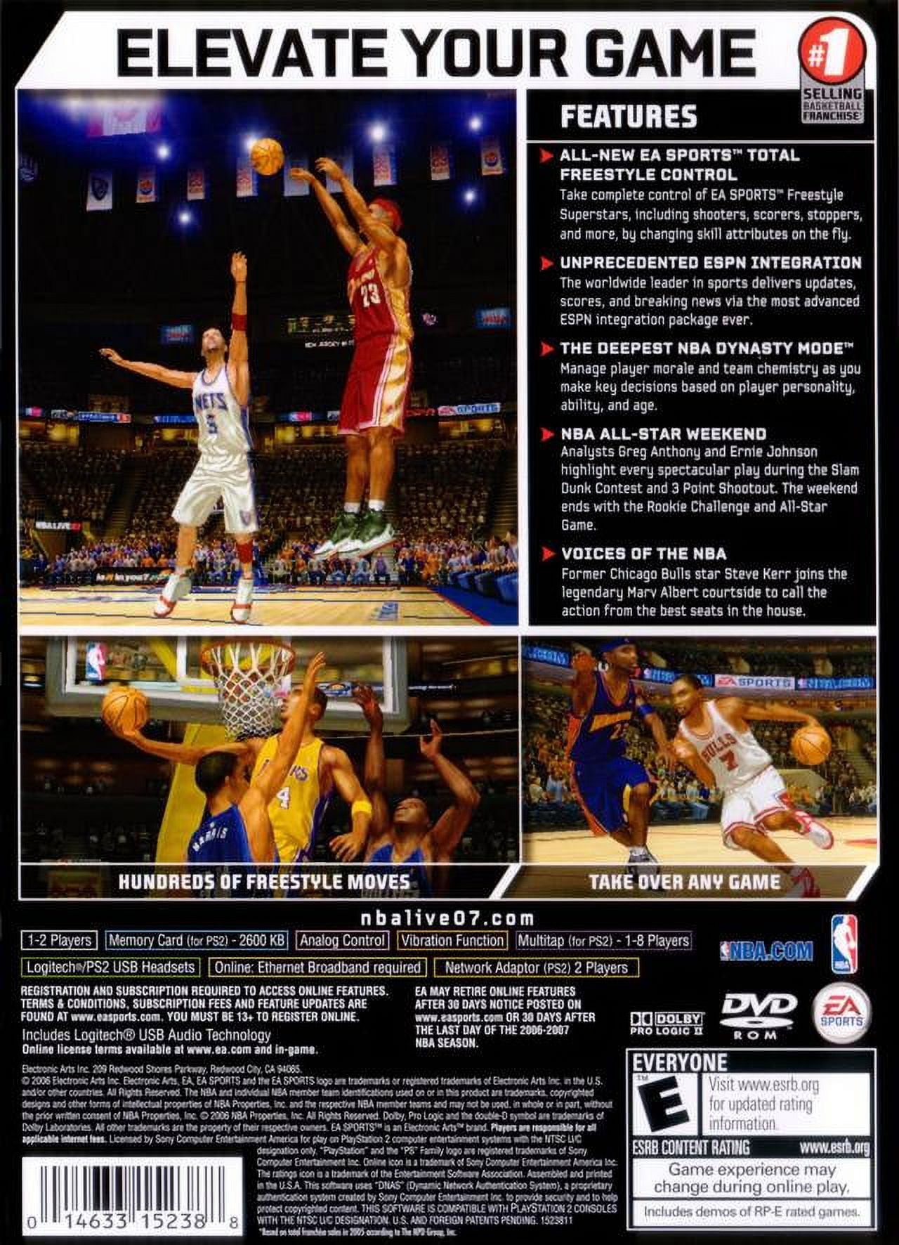 Nba live 2007 deals ps2