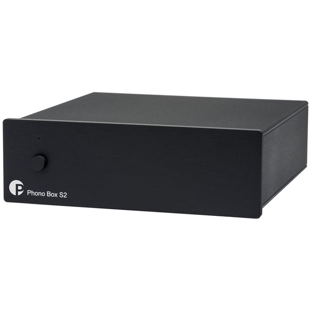 Pro-Ject PJ71658564 Phono Box S2 Dual Mono Pre-Amplifier 鈥?Black