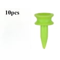 thumbnail image 1 of Golf Tees Green Golfer Accessory Plastic Golf Tees Perfect For Teeing The Ball Outdoor activity accessories 10pcs, 1 of 4