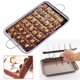 thumbnail image 5 of Xihbxyly Molde Antiadherente para Pasteles, de Acero con Alto Contenido de Carbono, con 18 Cavidades, Bandeja Dividida para Una Cocción Uniforme, Cortador de Pasteles Fácil de Cortar, Apto para Horno, 5 of 7
