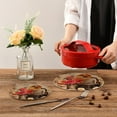thumbnail image 7 of FREEAMG 2Pcs Music Flower Pot Holders, Round Cotton Thread Weave Trivets Pot Holders Set for Pot, Bowl, Hot Dishes, Plates, Coasters, 7 of 7