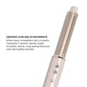 Aire 360 Ceramic Dual Voltage Air Styler Blowout Kit with Curling Attachments, Oval Brush & Drying Concentrator | Fast, Healthy Blowouts and Long-Lasting Curls | for All Hair Types