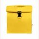 thumbnail image 3 of Paquete 50 piezas Lonchera con interior metalizado enrollable amarillo 22 x 26.5 x 13, 3 of 4