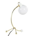 thumbnail image 4 of Eileen Contemporary Task Lamp in Gold Metal and White Plastic Shade by LumiSource, 4 of 7