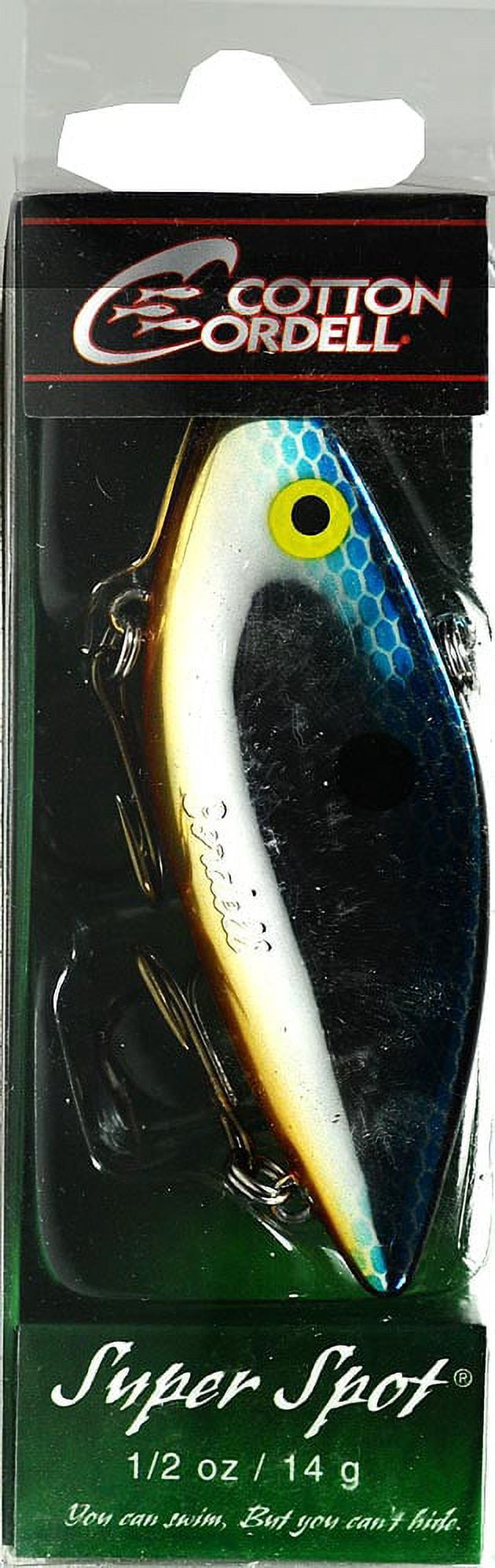 Cotton Cordell Super Spot Lipless Crankbait 3" Blue Shiner 1/2 oz.