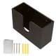 thumbnail image 1 of Dispensador de toallas de papel, encimera de madera de bambú, caja de servilletas plegable montada en la pared para baño, cocina, sala de estar y hogar, 1 of 14