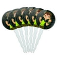 thumbnail image 1 of Ben 10 Ben Tennyson Cupcake Picks Toppers Decoration Set of 6, 1 of 7