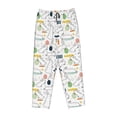 thumbnail image 6 of Uemuo Easter Rabbit Pattern Women's Wide Leg Palazzo Lounge Pants with Pockets Light Weight Loose Comfy Casual Pajama Pants-XX-Large, 6 of 9