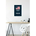 thumbnail image 4 of Team USA - Logo Blue Wall Poster, 14.725" x 22.375", 4 of 4