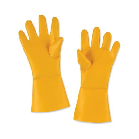 Adults Horror Film Hazmat Crazy Butcher Yellow Gloves Costume Accessory