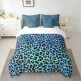thumbnail image 2 of Homewish Leopard Cheetah Pattern 7-Piece Twin Bedding Sets,Chic Modern Aesthetic Bedding Comforter Set,Jungle Animal Sheet Sets For Menw Omen,Ultra Soft Home Decor, 2 of 8