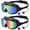 Black, variant on GPED Swim Goggles, 2 Pack Adult Swim Goggles, Anti-fog No Leaking Anti-UV Silicone Swimming Goggles for Teen Youth Adult Women Men