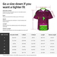 thumbnail image 5 of Lsque Geometry Dash Pattern Hawaiian Shirt for Men Unisex Summer Beach Casual Short Sleeve Cotton Linen Button Down Shirts-Large, 5 of 6