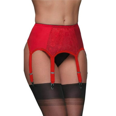 

Pudcoco Vintage High Waist Garter Belt Mesh Suspender Belt Straps Garter Belt